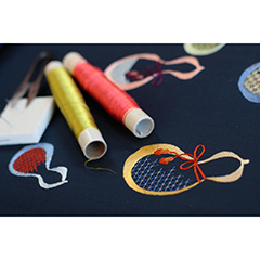 【お試し体験レッスン】和のお稽古　京繍（日本刺繍）